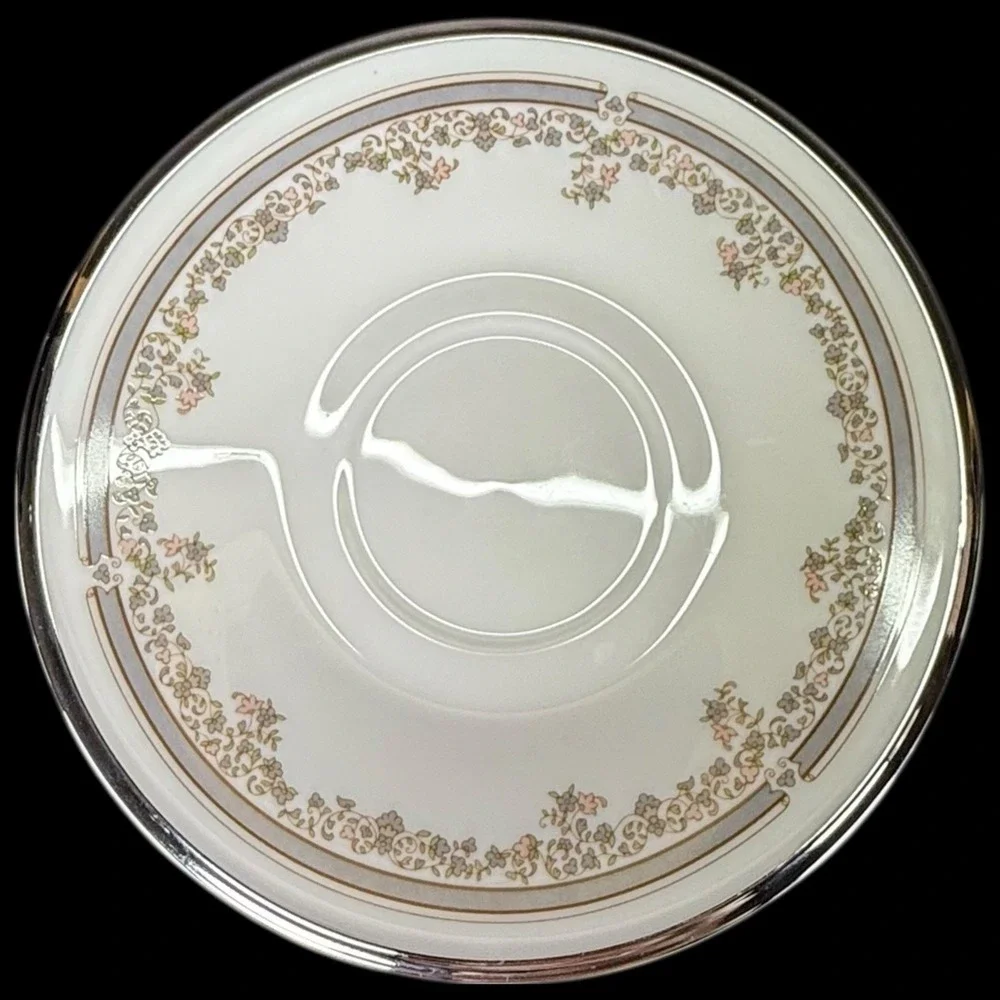 Lenox Lace Point Footed Tea Coffee‎ Cups With Saucers Set Of 2 Read